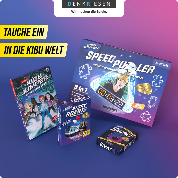 Produktbild: DENKRIESEN - KIBU JUMPER&reg; - Tagg Team - "Achtet auf das Zeichen!"