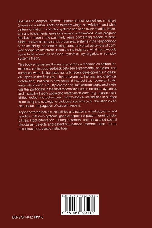 Produktbild: Spatio-Temporal Pattern Formation