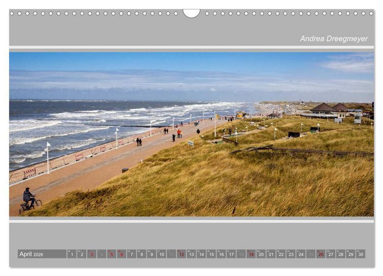 Produktbild: Norderney-Panorama (Wandkalender 2026 DIN A3 quer), CALVENDO Monatskalender