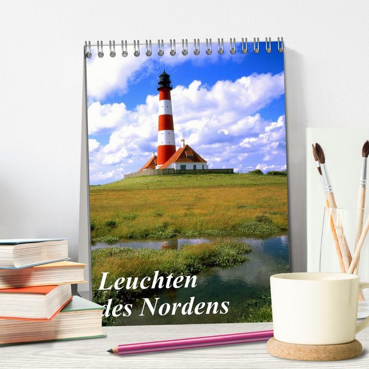 Produktbild: Leuchten des Nordens (Tischkalender 2026 DIN A5 hoch), CALVENDO Monatskalender