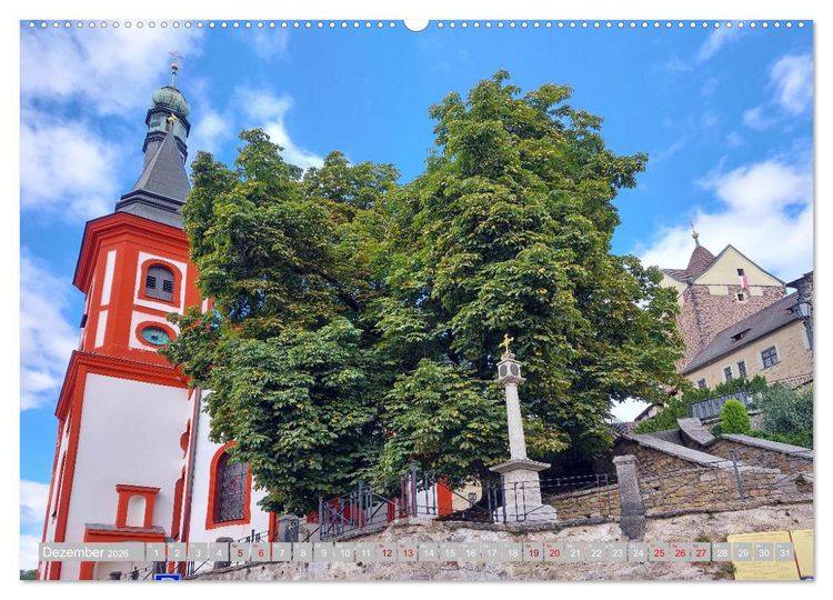 Produktbild: Loket - Das b&ouml;hmische Rothenburg (Wandkalender 2026 DIN A2 quer), CALVENDO Monatskalender