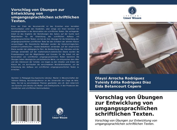 Produktbild: Vorschlag von &Uuml;bungen zur Entwicklung von umgangssprachlichen schriftlichen Texten.