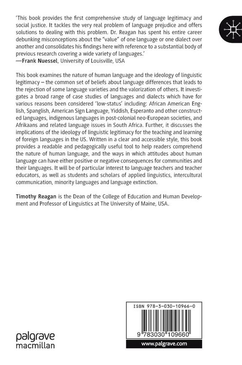 Produktbild: Linguistic Legitimacy and Social Justice