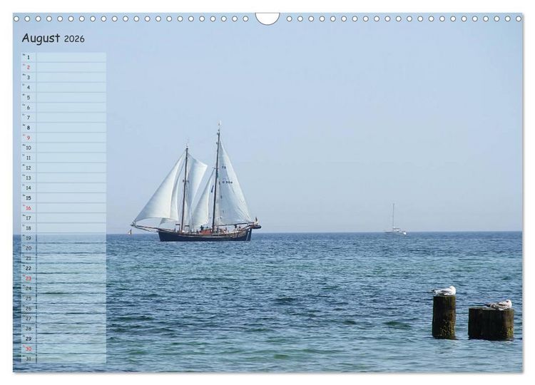 Produktbild: Rund um K&uuml;hlungsborn (Wandkalender 2026 DIN A3 quer), CALVENDO Monatskalender