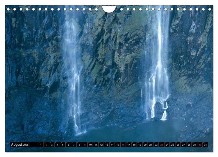 Produktbild: Victoria Wasserf&auml;lle (Wandkalender 2026 DIN A4 quer), CALVENDO Monatskalender