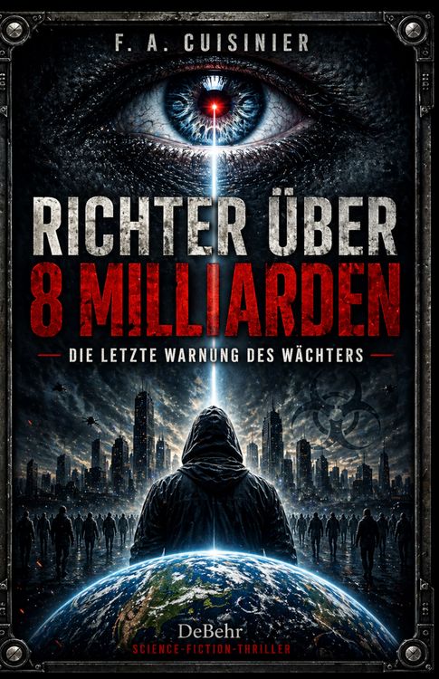 Produktbild: Richter &uuml;ber 8 Milliarden - Die letzte Botschaft des W&auml;chters - Science-Fiction-Thriller