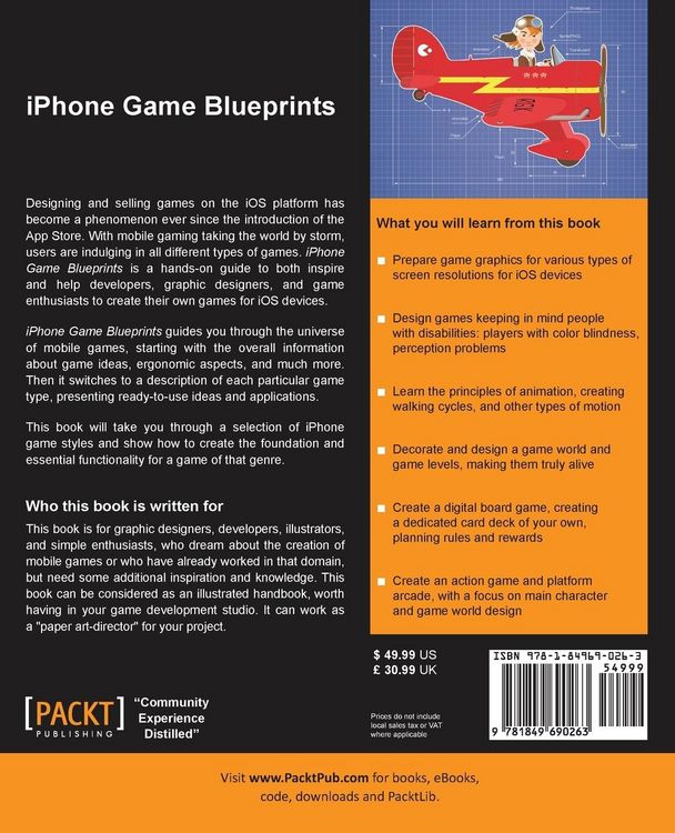 Produktbild: IPhone Game Blueprints