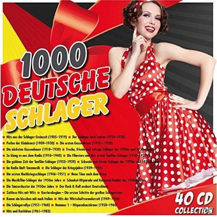 Produktbild: 1000 Deutsche Schlager