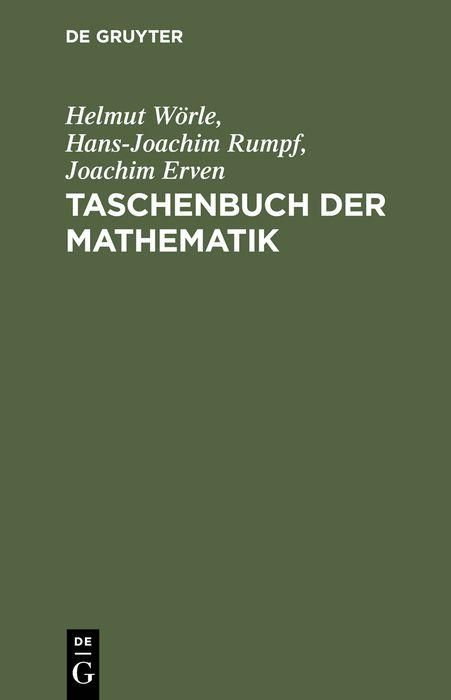 Produktbild: Taschenbuch der Mathematik
