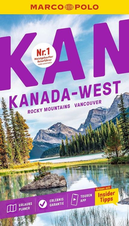 Produktbild: MARCO POLO Reisef&uuml;hrer Kanada West, Rocky Mountains, Vancouver