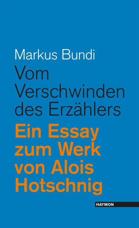 Produktbild: Vom Verschwinden des Erz&auml;hlers