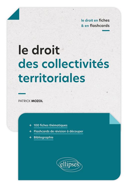 Produktbild: Le droit des collectivit&eacute;s territoriales en fiches et en flashcards