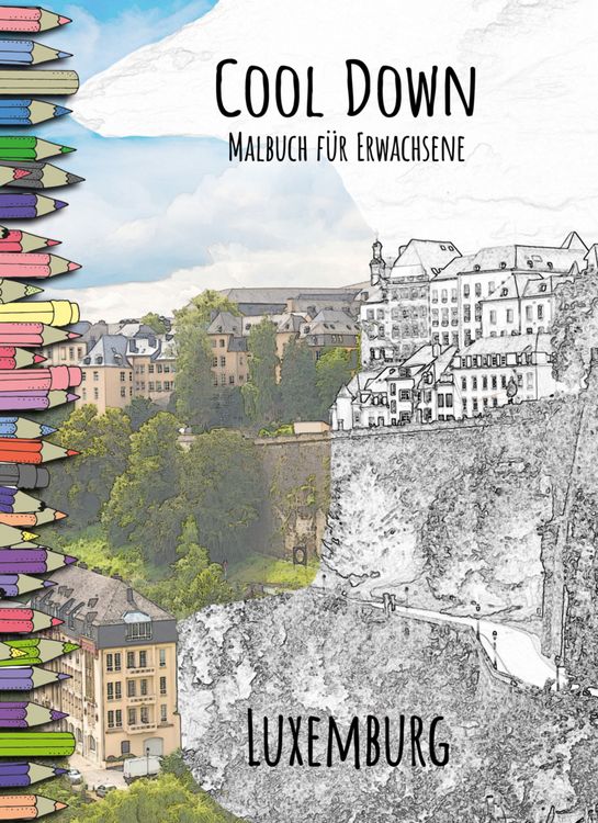Produktbild: Cool Down | Malbuch f&uuml;r Erwachsene: Luxemburg