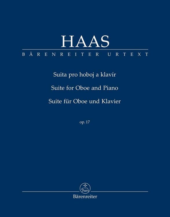 Produktbild: Suite f&uuml;r Oboe und Klavier op. 17