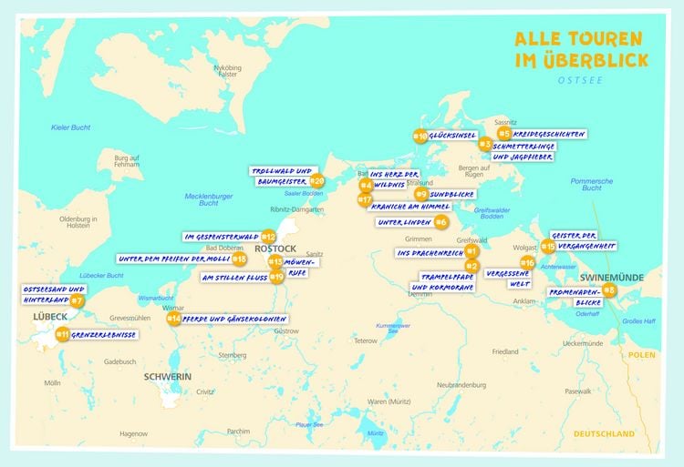 Produktbild: DUMONT Radelzeit an der Ostsee in Mecklenburg-Vorpommern