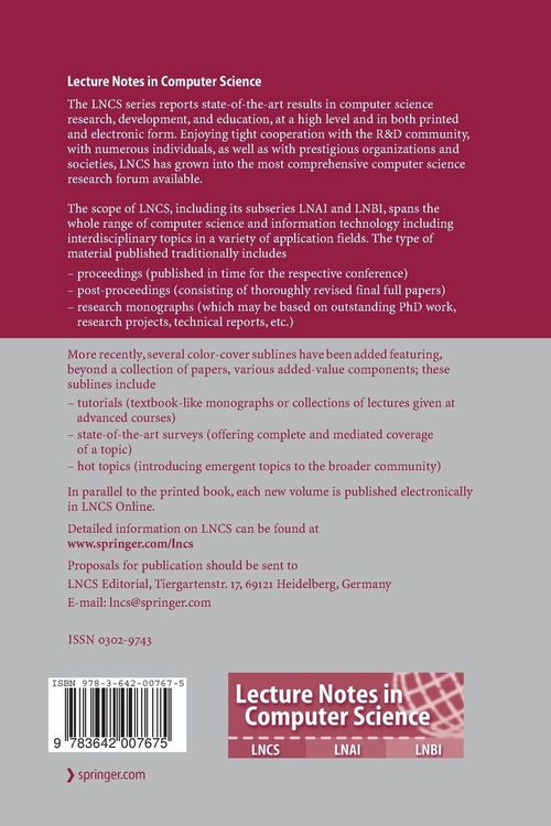 Produktbild: Tools and Algorithms for the Construction and Analysis of Systems