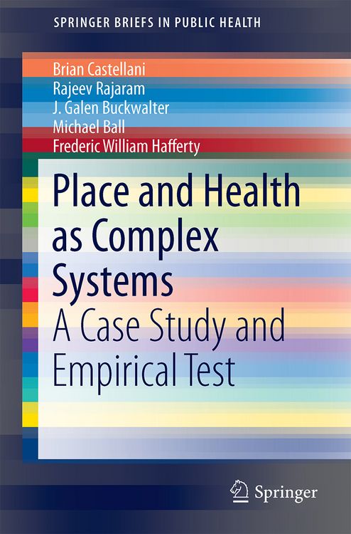 Produktbild: Place and Health as Complex Systems