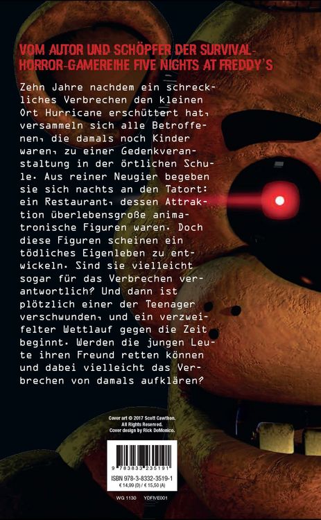 Produktbild: Five Nights at Freddy's: Die silbernen Augen