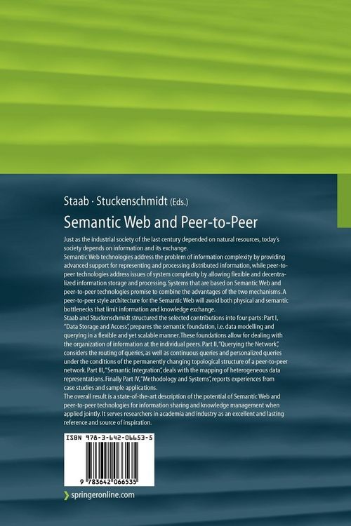 Produktbild: Semantic Web and Peer-to-Peer