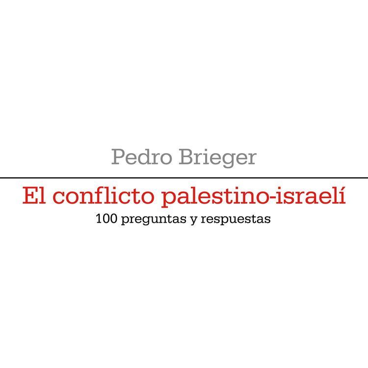 Produktbild: El conflicto palestino-israel&iacute;