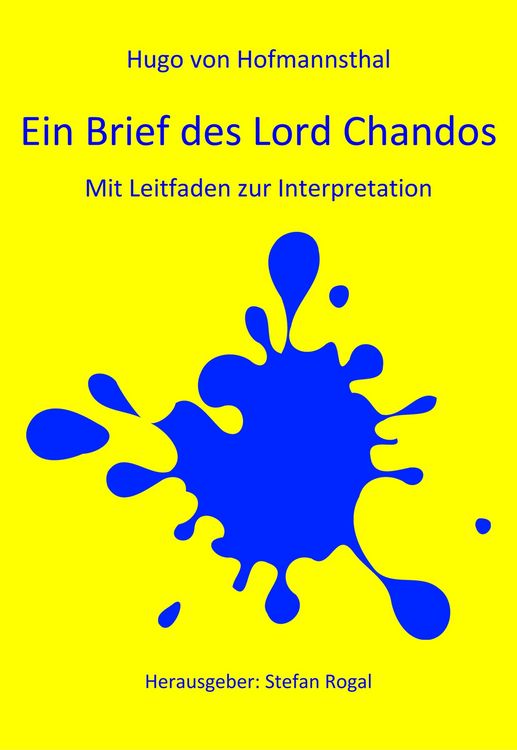 Produktbild: Ein Brief des Lord Chandos