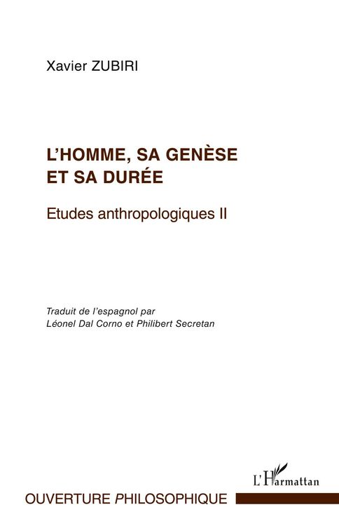 Produktbild: L'homme, sa gen&egrave;se et sa dur&eacute;e