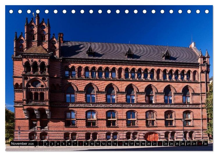 Produktbild: Ostseeperle Rostock (Tischkalender 2026 DIN A5 quer), CALVENDO Monatskalender