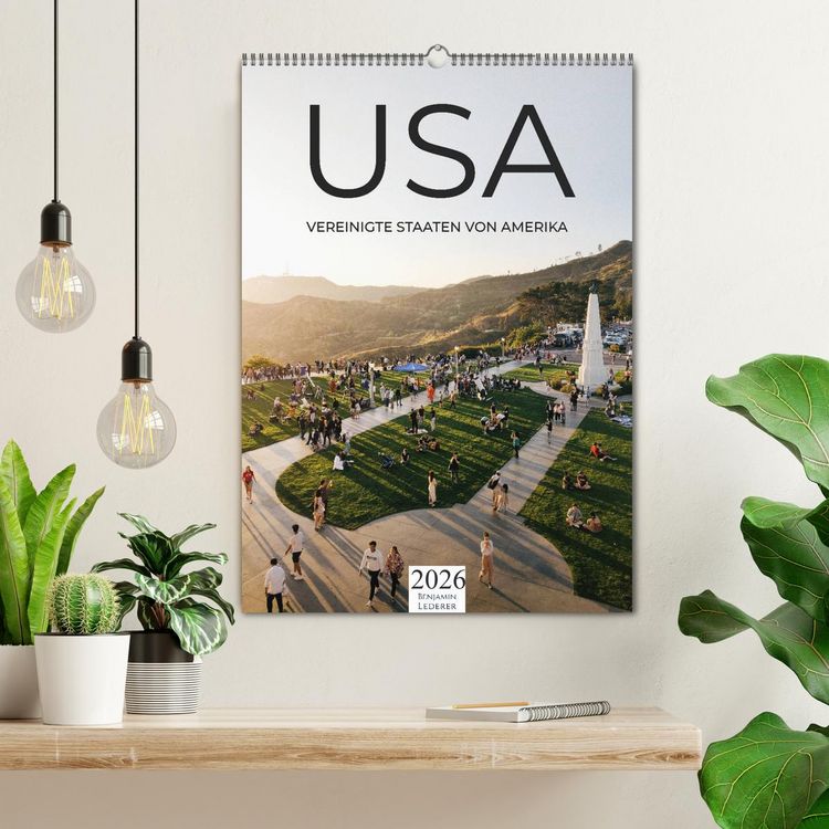 Produktbild: USA - Vereinigte Staaten von Amerika (Wandkalender 2026 DIN A2 hoch), CALVENDO Monatskalender