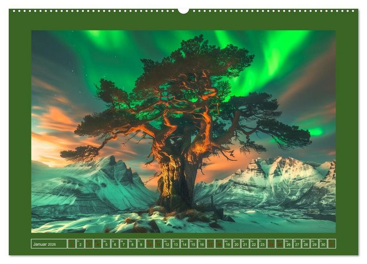 Produktbild: Die Zeitreisenden des Waldes (Wandkalender 2026 DIN A2 quer), CALVENDO Monatskalender