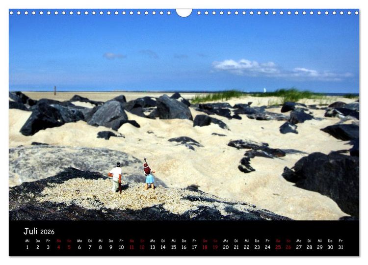 Produktbild: Minis Golf (Wandkalender 2026 DIN A3 quer), CALVENDO Monatskalender