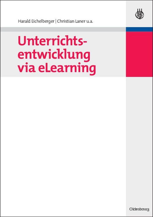 Produktbild: Unterrichtsentwicklung via eLearning