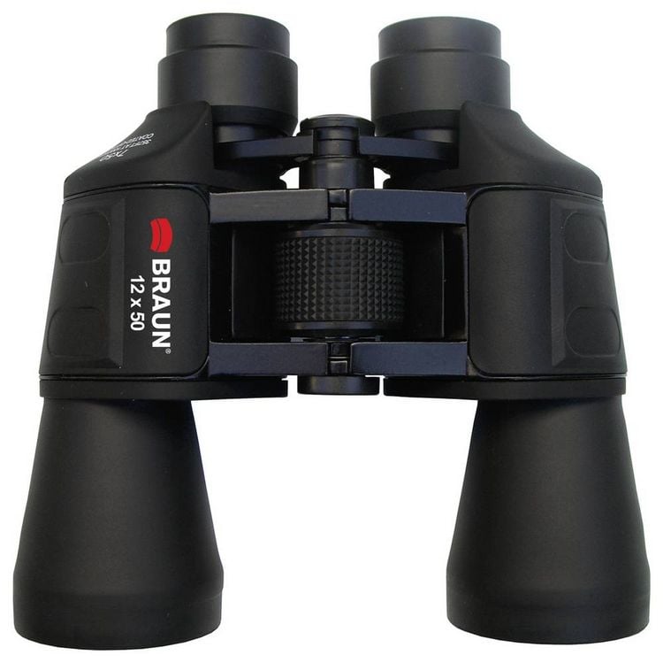 Produktbild: Braun Phototechnik Fernglas 20125 12 x 50mm Porro Schwarz 20125