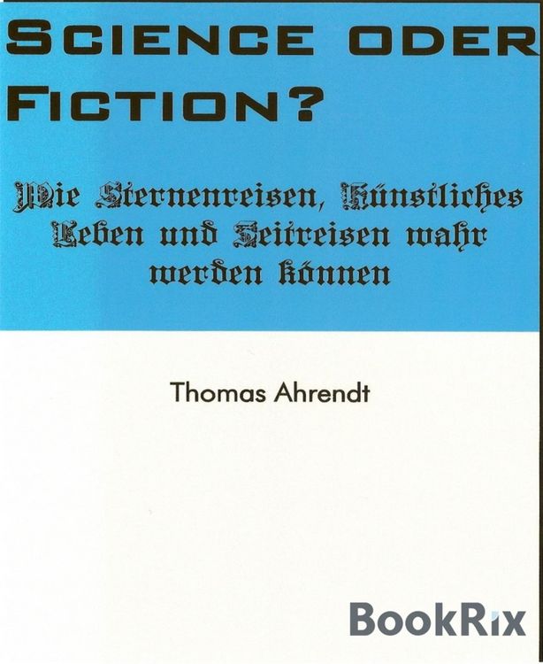 Produktbild: Science oder Fiction?