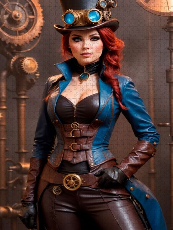 Produktbild: CALVENDO Puzzle Lavinia Clockwell | 2000 Teile Lege-Gr&ouml;&szlig;e 90x67cm Foto-Puzzle f&uuml;r gl&uuml;ckliche Stunden