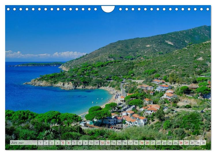 Produktbild: Faszinierendes Elba (Wandkalender 2027 DIN A4 quer), CALVENDO Monatskalender