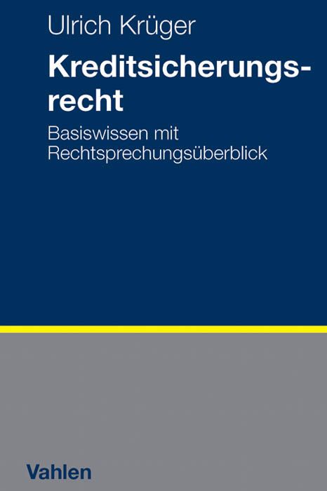 Produktbild: Kreditsicherungsrecht