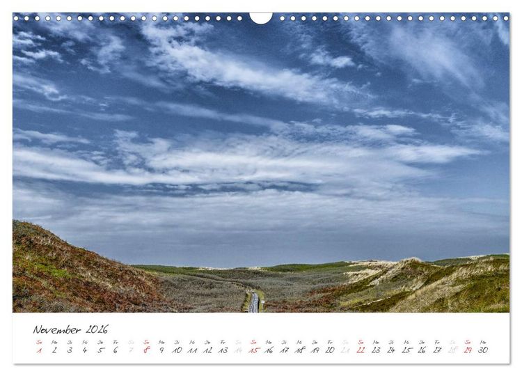 Produktbild: Sylt (Wandkalender 2026 DIN A3 quer), CALVENDO Monatskalender