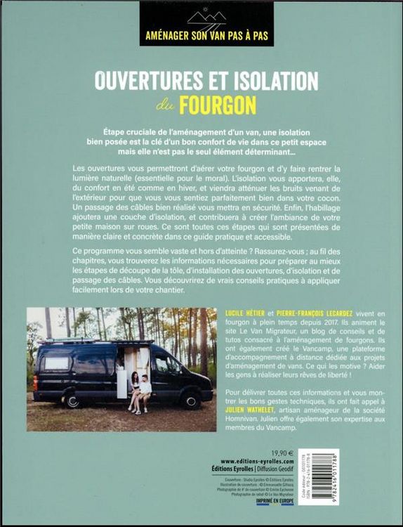 Produktbild: Ouvertures et isolation du fourgon