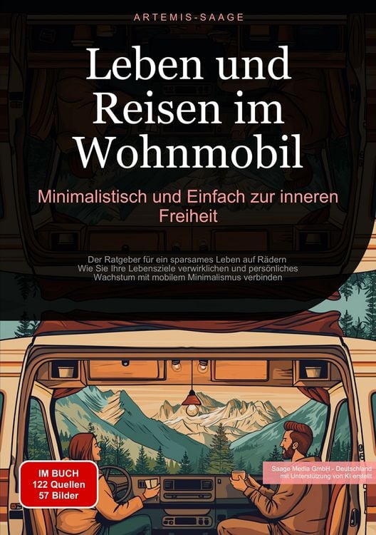Produktbild: Leben und Reisen im Wohnmobil: Minimalistisch und Einfach zur inneren Freiheit