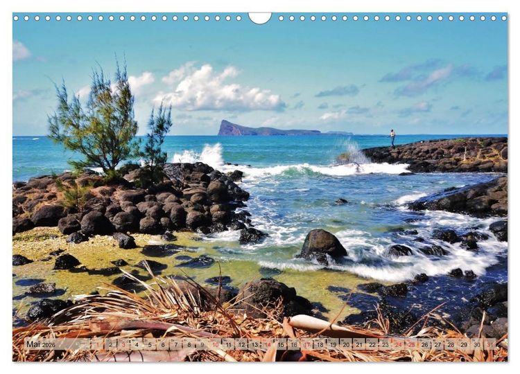 Produktbild: Tr&auml;um dich nach Mauritius (Wandkalender 2026 DIN A3 quer), CALVENDO Monatskalender