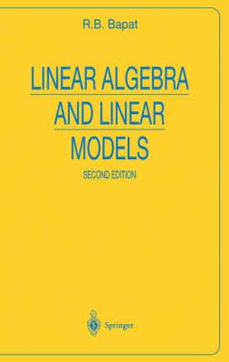 Produktbild: Linear Algebra and Linear Models