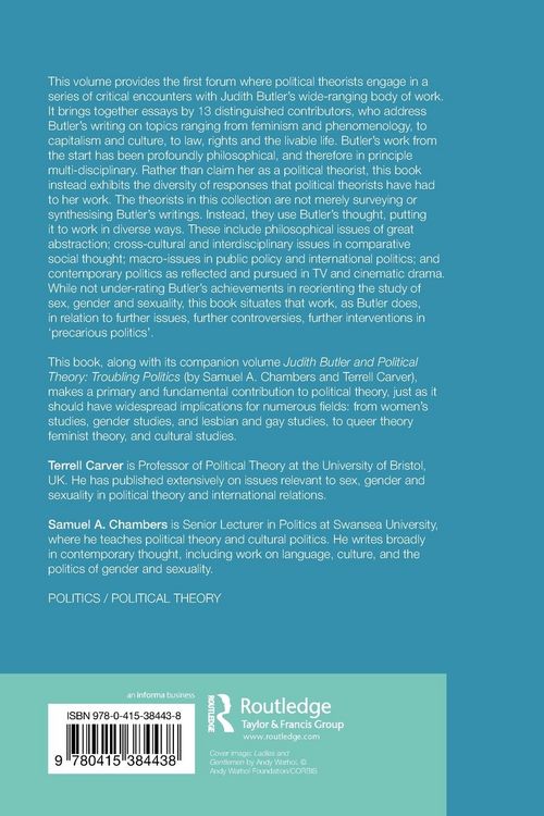 Produktbild: Judith Butler's Precarious Politics