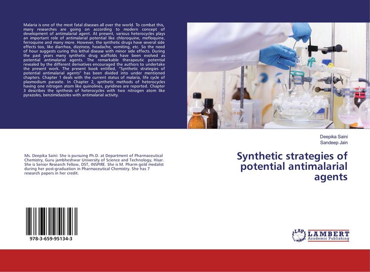 Produktbild: Synthetic strategies of potential antimalarial agents