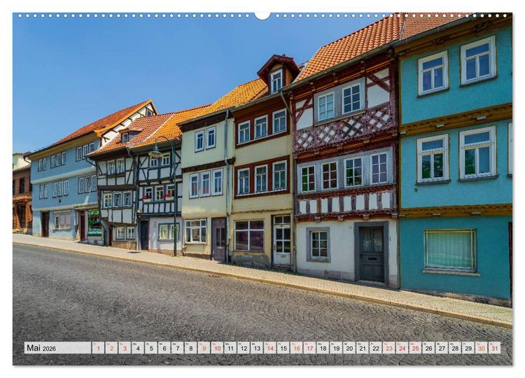 Produktbild: Bad Langensalza Impressionen (hochwertiger Premium Wandkalender 2026 DIN A2 quer), Kunstdruck in Hochglanz