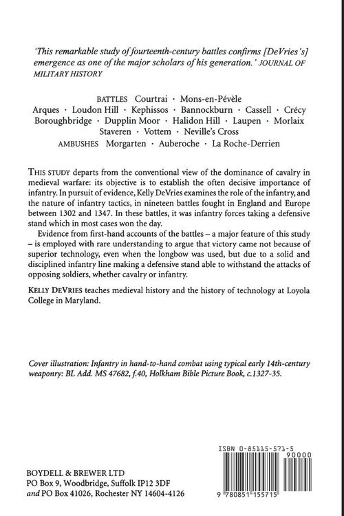 Produktbild: Infantry Warfare in the Early Fourteenth Century