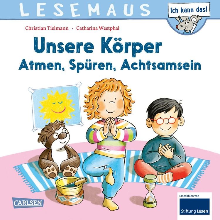 Produktbild: LESEMAUS 182: Unsere K&ouml;rper &ndash; Atmen, Sp&uuml;ren, Achtsamsein