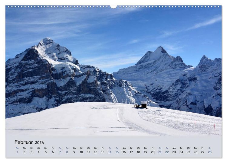 Produktbild: Gipfel Blicke (Wandkalender 2026 DIN A2 quer), CALVENDO Monatskalender