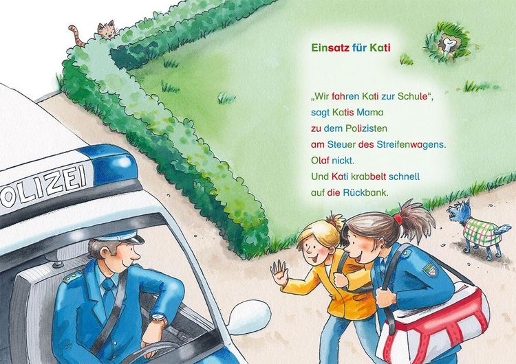 Produktbild: Silbengeschichten zum Lesenlernen - Polizeigeschichten