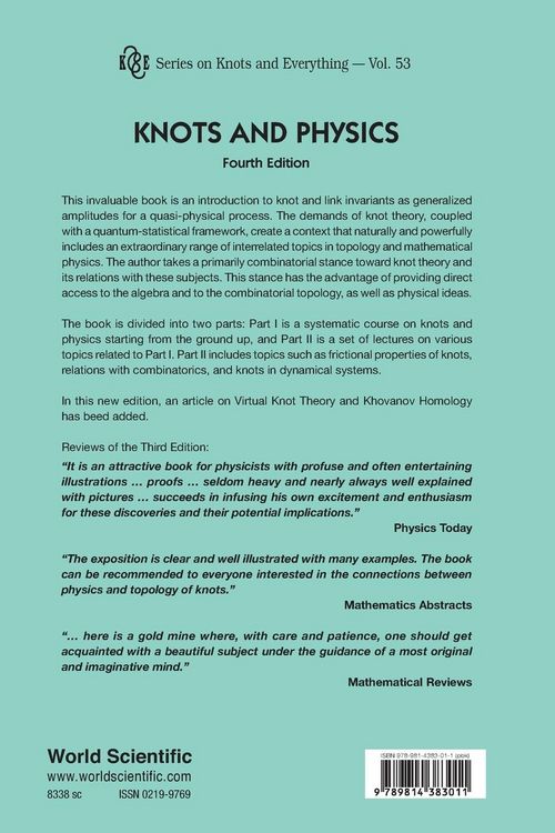 Produktbild: KNOTS AND PHYSICS, FOURTH EDITION
