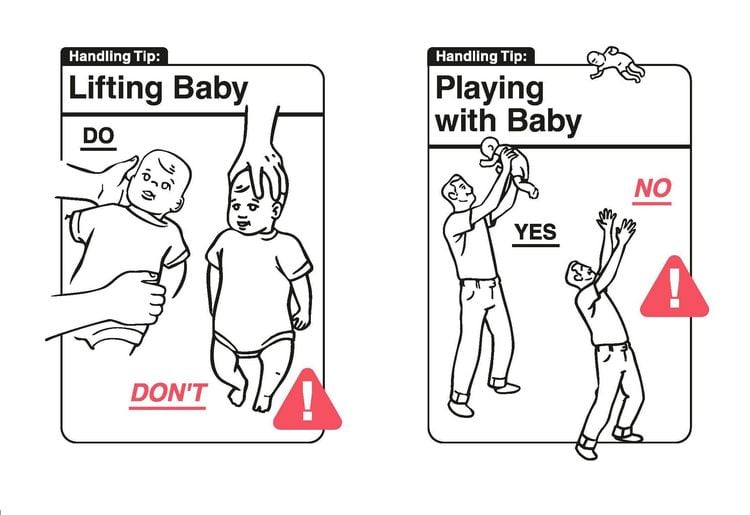 Produktbild: Safe Baby Handling Tips (Revised and Even Safer Edition)